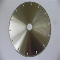 China Supplier diamond coated saw blade for marble circular cutting ring